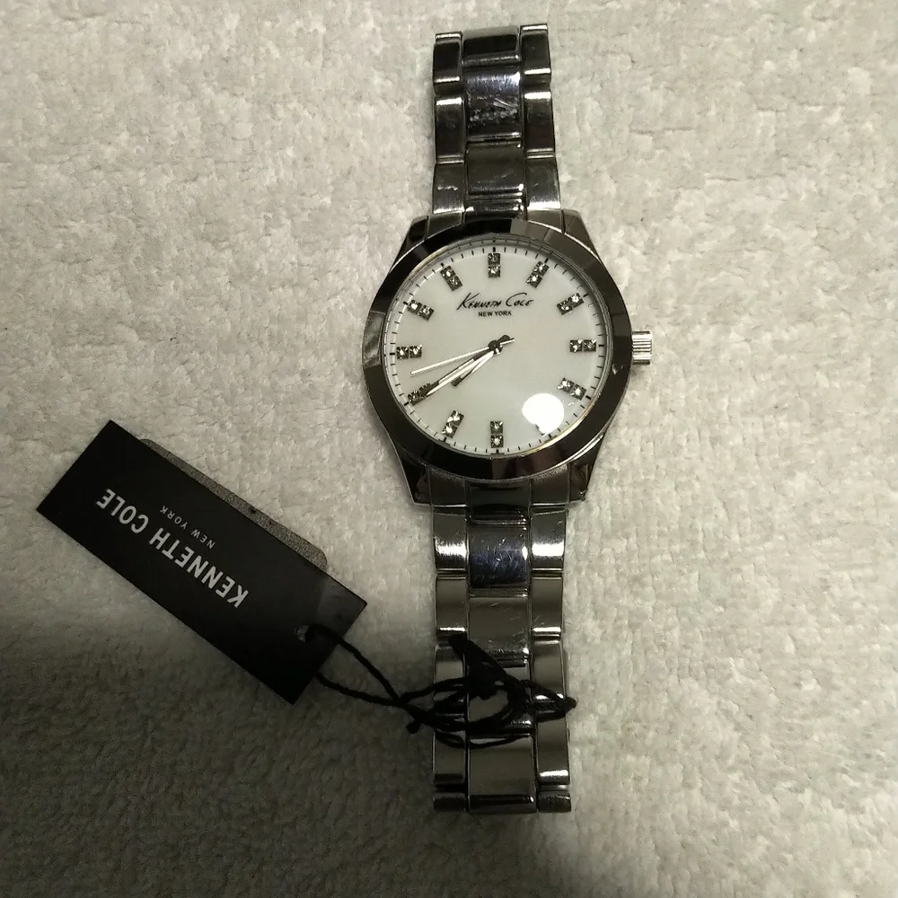 Kenneth Cole New York Silver Watch